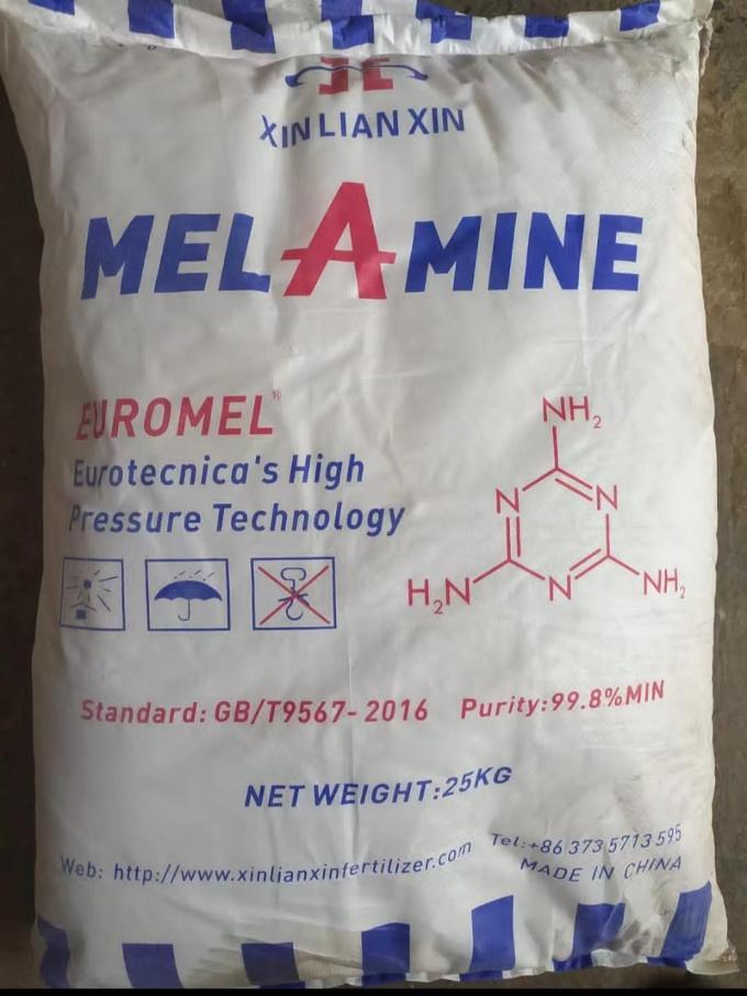99,5% min. czystej melaminy w proszku Cas 108-78-1/94977-27-2 dla MF / SMF 5