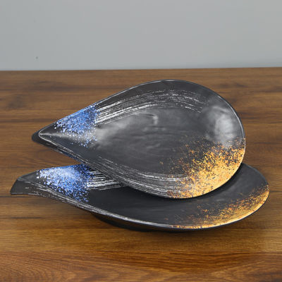 Dobra cena. Egzotyczna płyta w 100% z melaminy Płyta z kroplą wody w kształcie kwiatu Płyta w kształcie trójkąta w Internecie