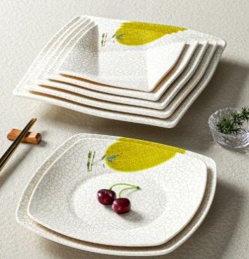 Dobra cena. Specjalne białe ubrania stołowe z melaminy Wielkie plastikowe miski kuchenne do Ramen w Internecie