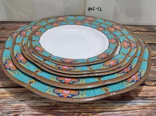 Dobra cena. Niestandardowe białe zestawy naczynia melaminowe do kuchni w Internecie