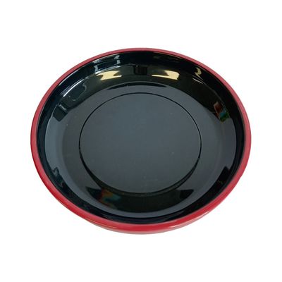 Dobra cena. Czarny 100% Melamin Pudełko do podawania Gładka powierzchnia Łatwe w czyszczeniu Trwałe naczynia stołowe w Internecie