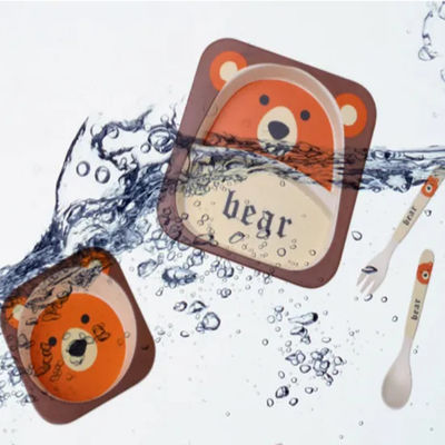 Dobra cena. Ekologiczne trwałe zestawy obiadowe z melaminy na prezent dla dzieci w Internecie