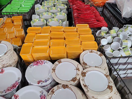 Dobra cena. MSDS Niestandardowe nietłukące zestawy obiadowe z melaminy w Internecie