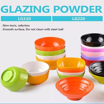 Dobra cena. Proszek do szklenia melaminy LG110 LG220 Do zastawy stołowej Shinning Melamine Powder Producenci w Internecie