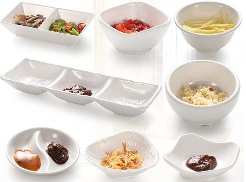 Dobra cena. Specjalne białe ubrania stołowe z melaminy Wielkie plastikowe miski kuchenne do Ramen w Internecie