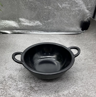 Dobra cena. Glossy Black Handle Melamin zestaw piknikowy w Internecie