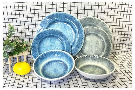 Dobra cena. Gorąco sprzedawane zestawy i talerze z melaminą do naczyń do obiadu dla hoteli i restauracji w Internecie