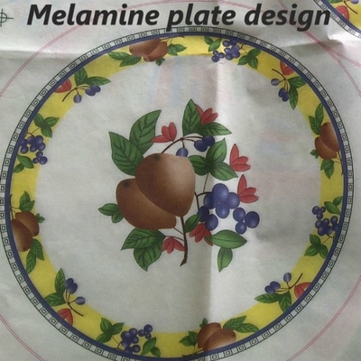 Dobra cena. Anti Curl Brightness 45GSM Melamina Kalkomania Papierowa zastawa stołowa w Internecie